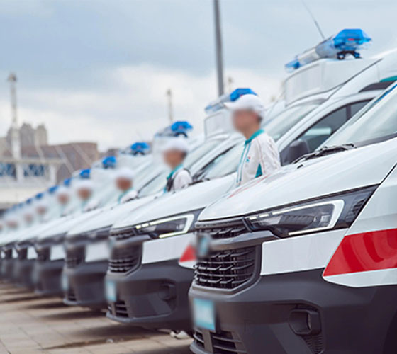 礼县服务车队展示